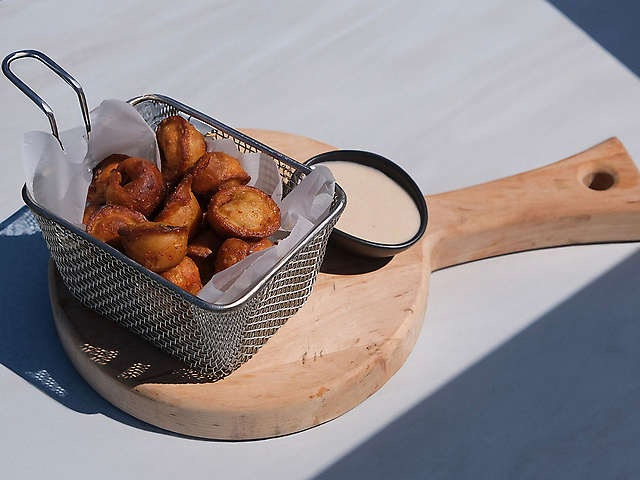 Жареные пельмени