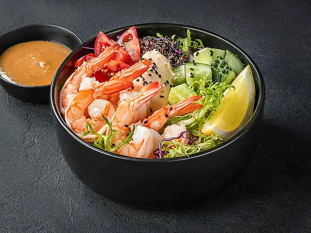 Поке з креветками