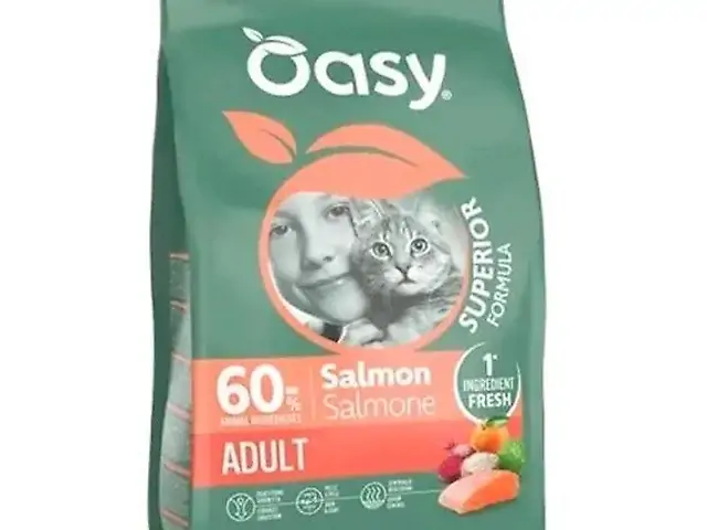 OASY SUPERIOR FORMULA з лососем для дорослих кішок 0,3 кг