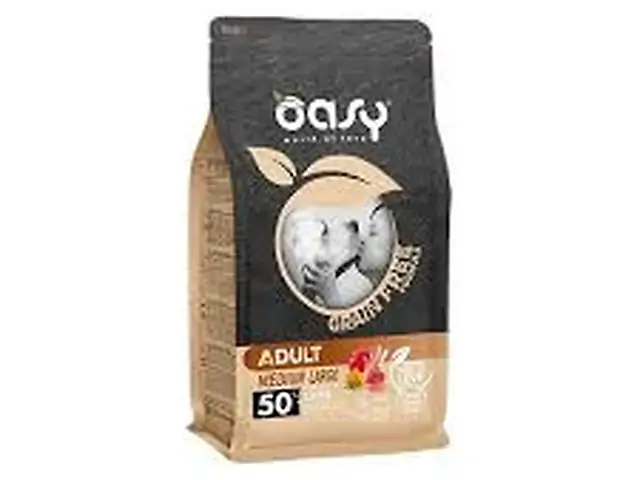 OASY GRAIN FREE FORMULA  Medium/Large для дорослих собак, ягня з яблуком та гарбуом 2,5 кг