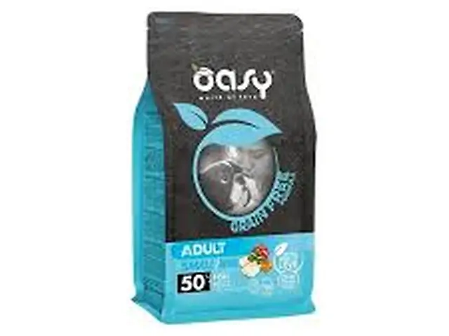 OASY GRAIN FREE FORMULA корм з рибою, яблуком та бататом для дорослих собак міні порід