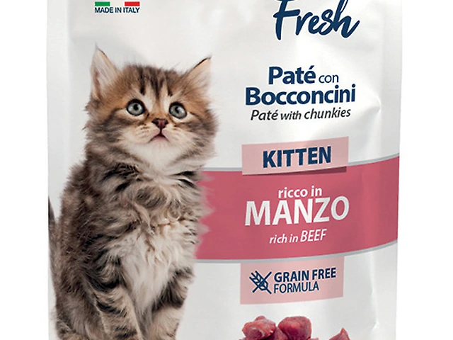 MONGE CAT WET Fresh Kitten Beef пауч, паштет яловичина для кошенят 85гр