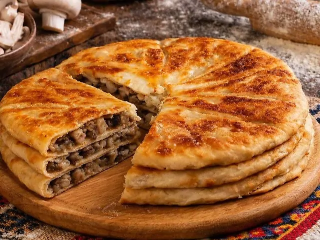 Плацында с картоплею та грибами (280г)