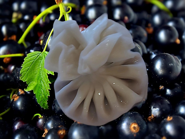 Хинкали сет смородиновый крем