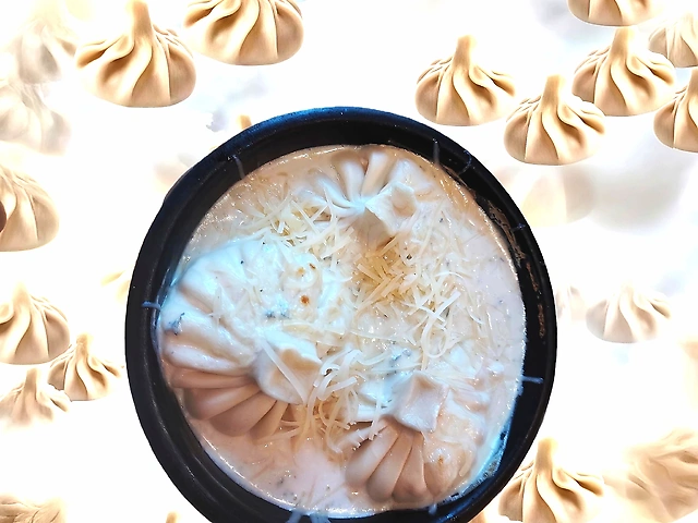 Хинкали по-королевски-сырные