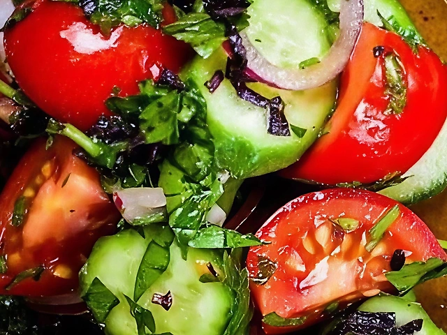 Салат по-грузински