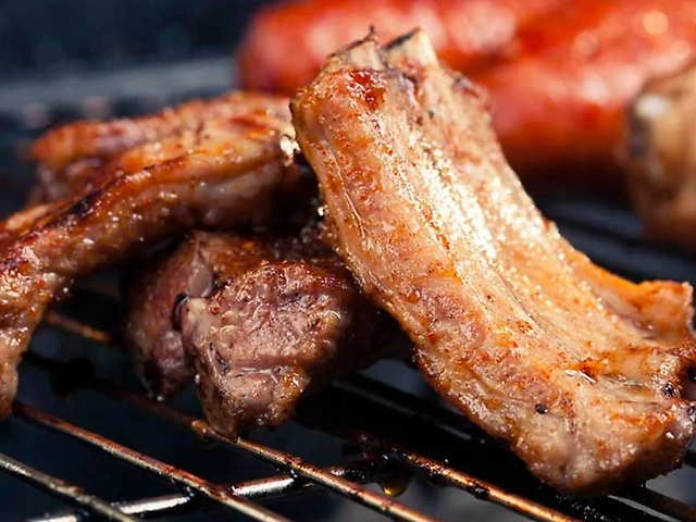 Свиные ребра 100грм