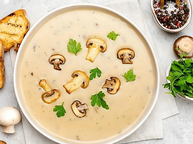 Грибной крем-суп