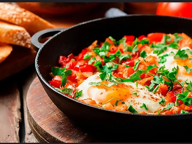 Шакшука по-грузински))) с остринкой