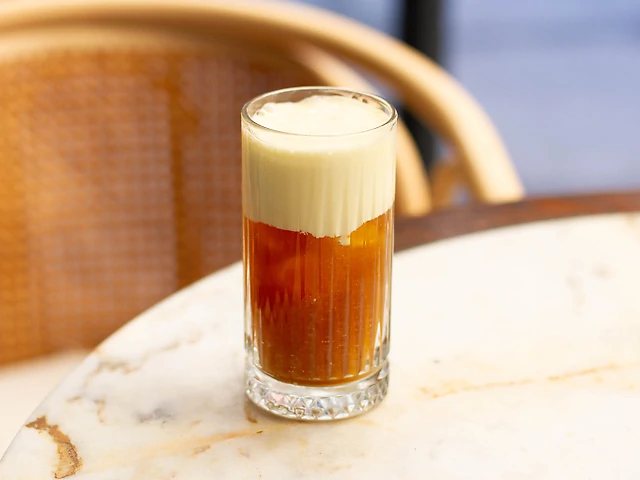 Ice citrus coffee
