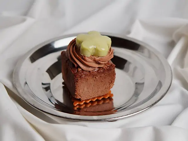 Шоколадний баскський чизкейк