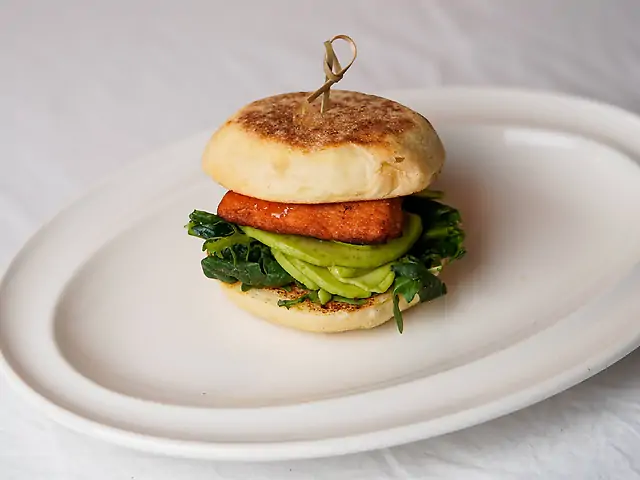 Мафін з лососем