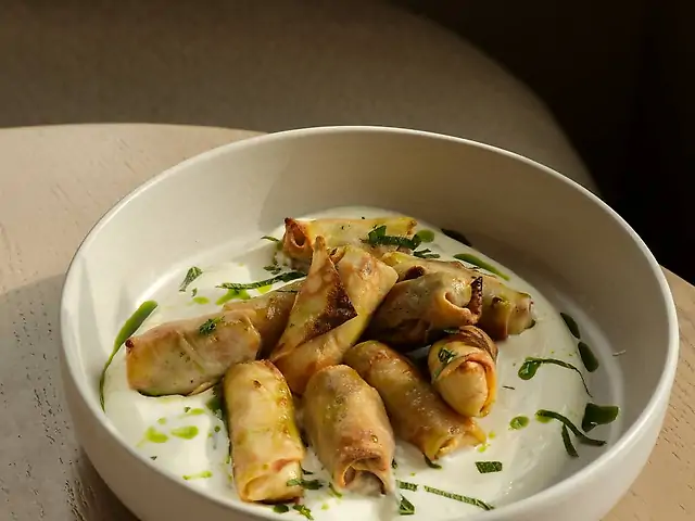 Млинці з індичкою