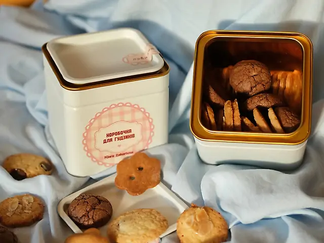 Коробочка з печивом