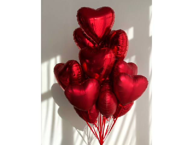 Red Heart Mix. 15 сердец
