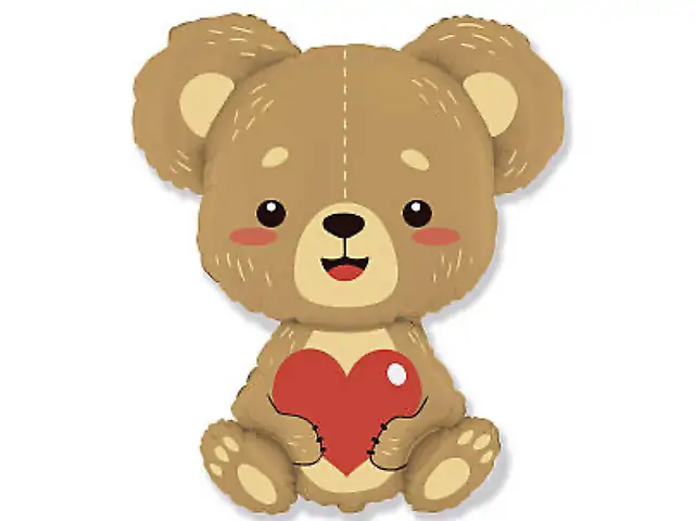 Ведмедик з сердечком