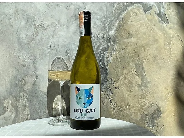 Lou Gat Sauvignon Blanc Blue Occitanie,Maison Marcellin COTES DE GASCOGNE,ФРАНЦІЯ