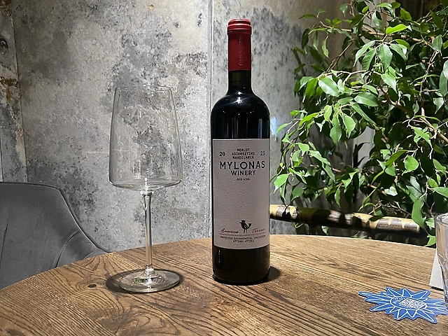 Merlot, Agiorgitiko, Mandilaria, Mylonas Winery, ГРЕЦІЯ