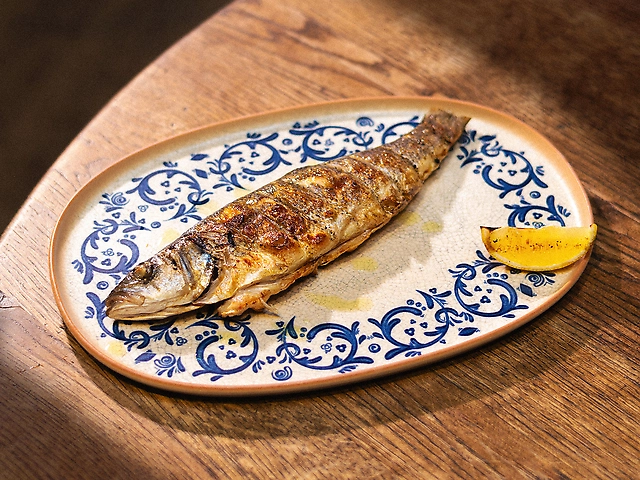 Сібас на грилі