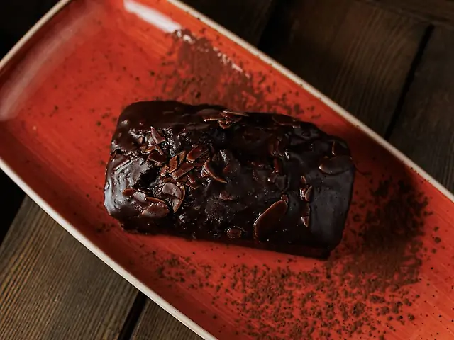 Кекс з Бельгійським шоколадом та ромовою грушею