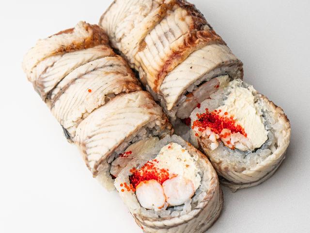 Рол Ghost з тигровою креветкою