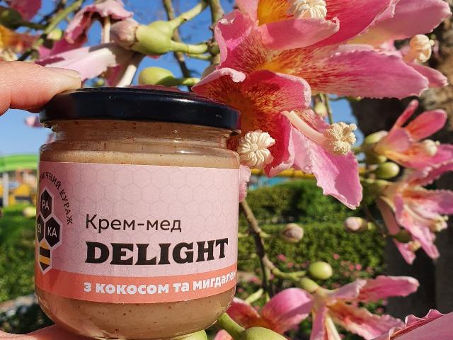 Крем-мед з кокосом та мигдалем /Delight (захоплення)