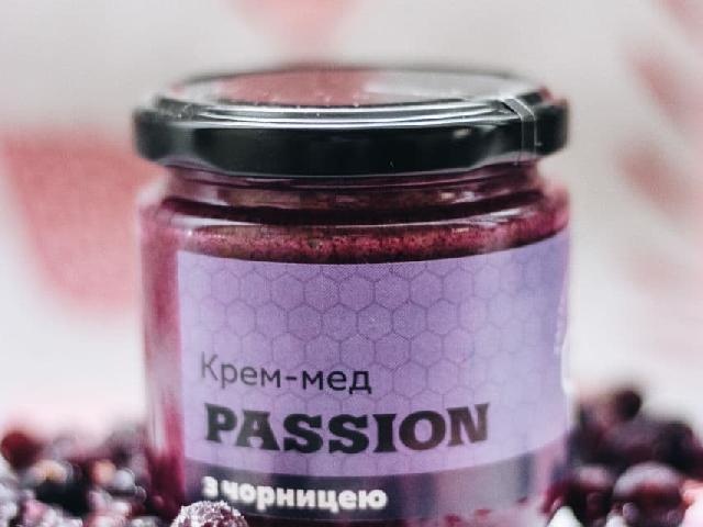 Крем-мед з чорницею /Passion (пристрасть)/