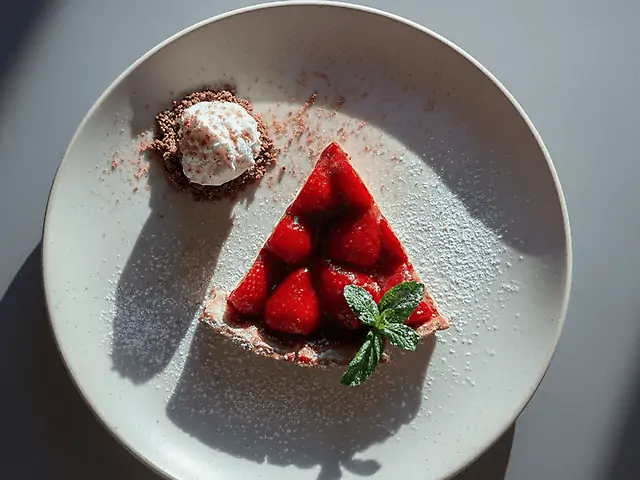 Полуничний тарт