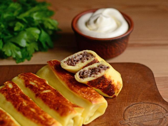 Блины с ливером