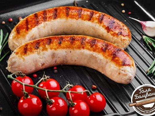 Колбаски гриль куриные с сыром