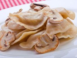 Вареники с картошкой и грибами