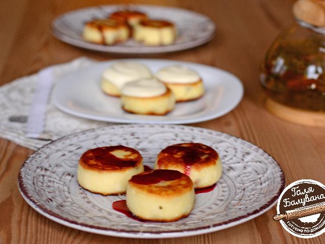 Сырники с изюмом