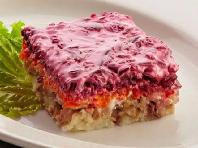 Салат Оселедець під шубою