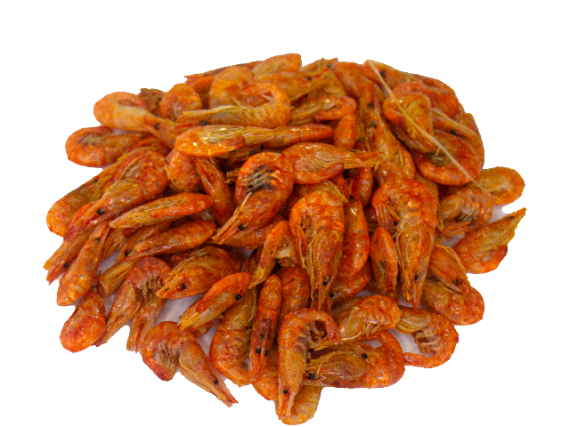 Креветка сушена зі сметаною та зеленню