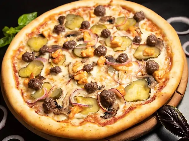 Піца з Мітболами(40см): 
