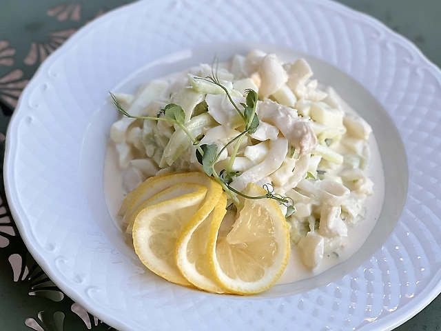 Салат з кальмара