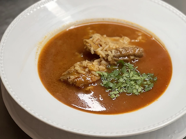 Харчо на телячих реберцях