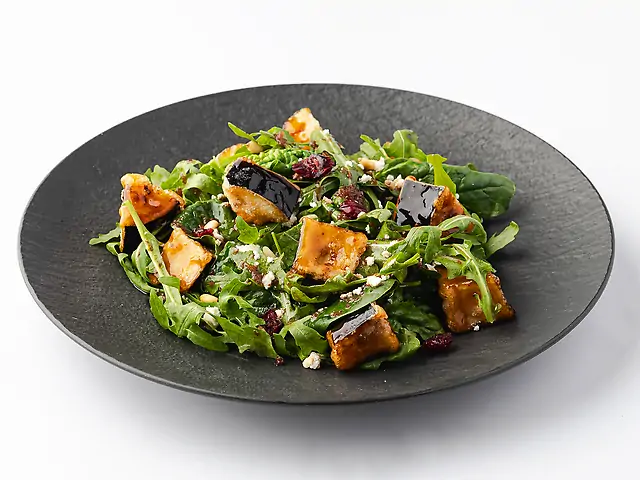 Салат з хрустким баклажаном