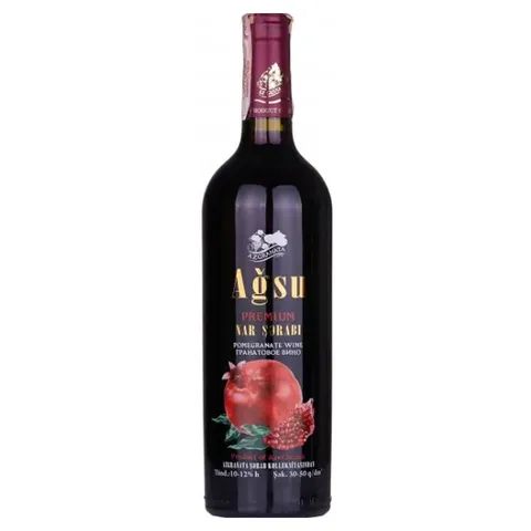 Вино AZ GRANATA гранат. Агсу н/солодке 0.75л (37323)