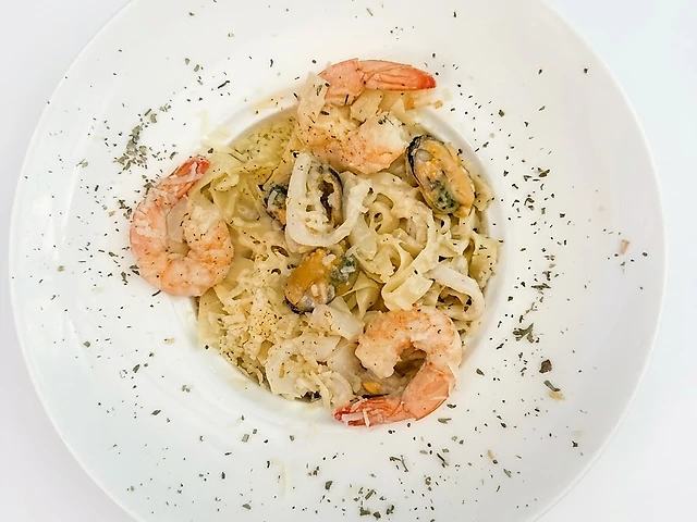 Паста з морепродуктами