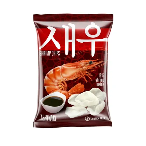 Чіпси Shrips креветочні Теріякі 50г (45779)
