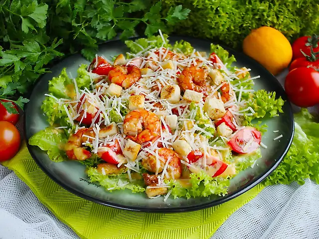 Цезар з креветками