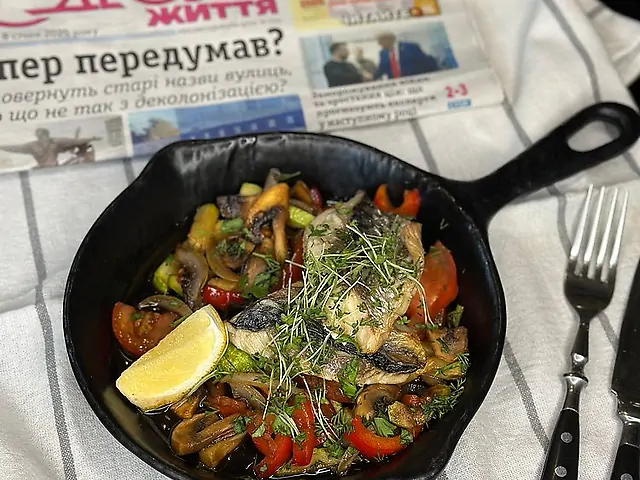 Фрікасе зі скумбрією