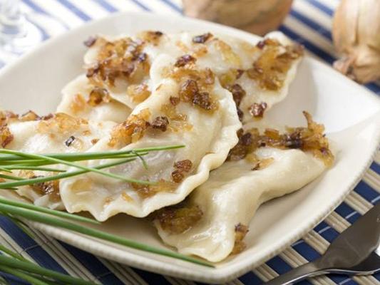 Вареники з мясом