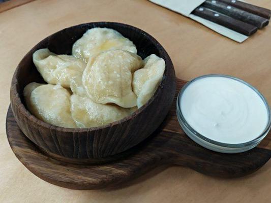 Вареники з солодким сиром