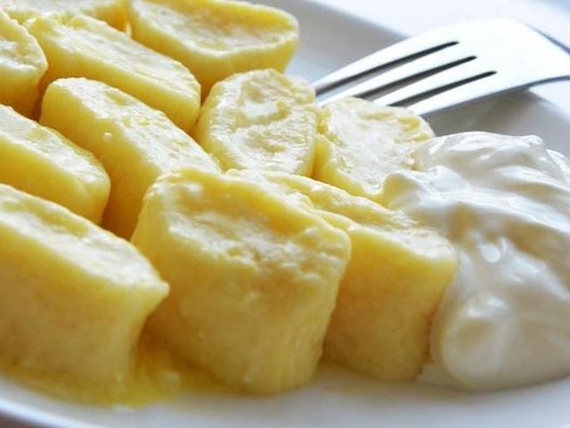 Вареники ліниві солодкі