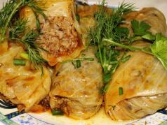 Голубці з мясом