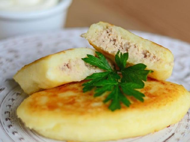 Картопляні зрази з мясом
