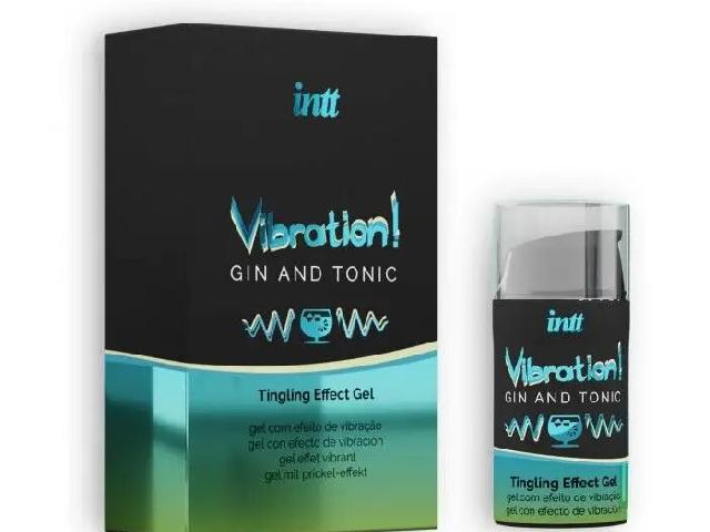 Жидкий вибратор Intt Vibration Gin Tonic (15 мл)