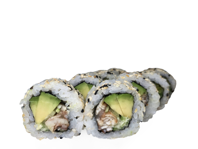 Каліфорнія з вугрем в кунжуті